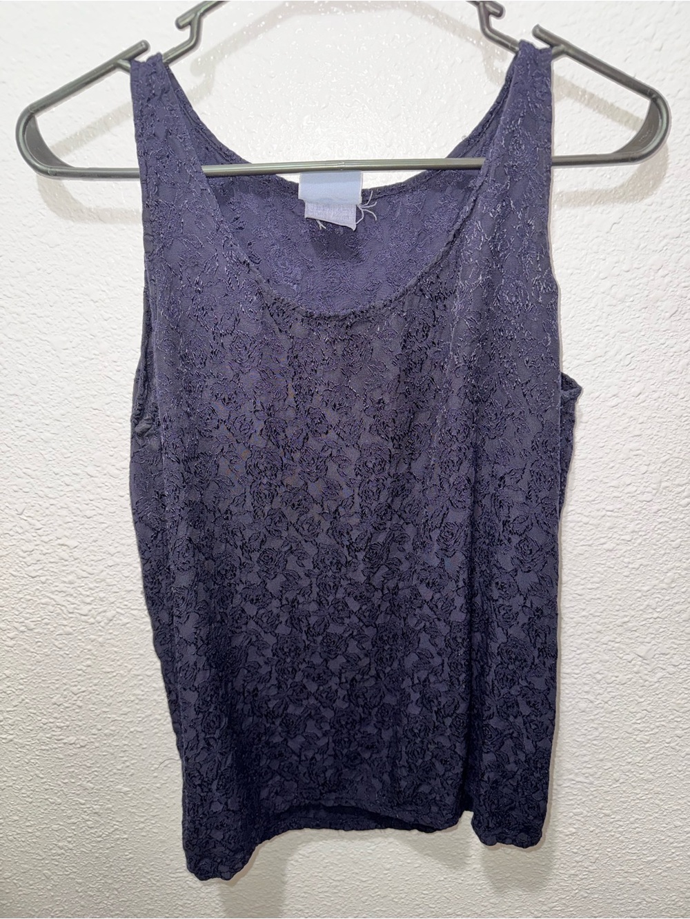 Vintage Swept Away Santa Barbara Women's Navy Tank Top *size unknown*